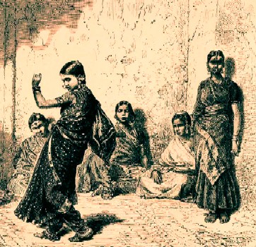 Nautch (Dancing Girls) India